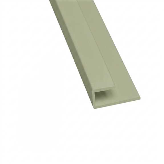 FRP 10' Sage End Cap Molding